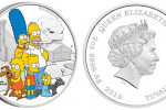 Серебряная монета "Симпсоны" 2 унции