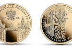 Университет Варшавы на золотой монете Польши