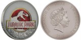 Серебряная монета "Парк Юрского периода - 25 лет"