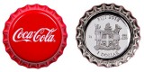 Серебряная монета "Крышка от бутылки Coca-Cola"