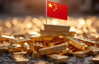 Китай: импорт золота через Гонконг в марте 2024 года