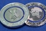 В ФРГ впервые вышла монета номиналом 5 евро