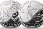 Украинская серебряная монета со Стивом Джобсом