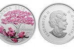 В Канаде выпущена монета с цветущей вишней