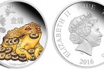 Серебряная монета "Денежная жаба" из Новой Зеландии