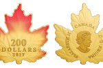 Золотая монета Канады "Осенний огонь" 1 унция