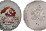 Серебряная монета "Парк Юрского периода - 25 лет"