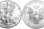 Серебряная монета "Американский орёл" 2019