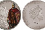 Серебряная монета "Битва при Гастингсе" 1 унция