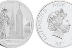 Серебряная монета "Великие города: Нью-Йорк" 1 унция