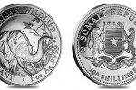 Серебряная монета "Слон Сомали" 100 шиллингов
