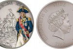 Серебряная монета "Трафальгарское сражение" 1 унция