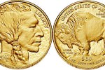 Золотая монета США "Американский бизон" 2017