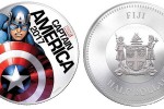 Памятная монета "Капитан Америка" с подсветкой