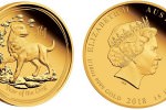 Золотые монеты Австралии "Год Собаки 2018"