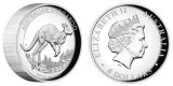 Серебряная монета "Кенгуру Австралии" 5 унций