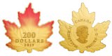 Золотая монета Канады "Осенний огонь" 1 унция