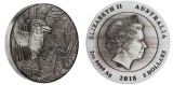 Серебряная монета "Кукабарра" для коллекционеров
