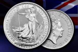 Серебряная монета «Британия» 2023 года