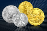 Июнь 2022: продажи монеты «Американский Орёл»