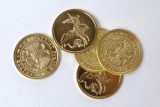 Золотая монета «Георгий Победоносец» 50 и 100 руб.