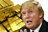 Дональд Трамп переходит на золото