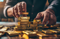 Инвесторы в золото нацелены на цену в 2500$ за унцию