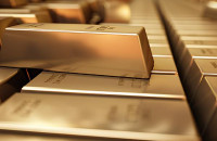 Золото становится популярнее в мировой торговле