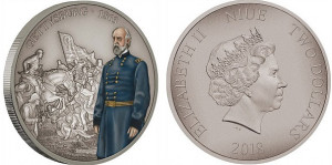 Серебряная монета "Битва при Геттисберге" 1 унция