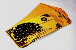 Банкноты из золота - деньги будущего?