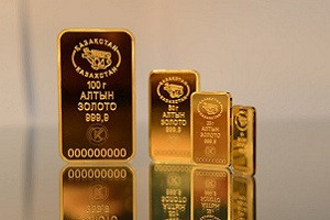 Казахстан: в августе продано 2400 слитков золота