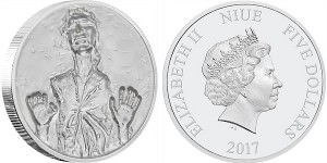 Серебряная монета "Звёздные войны: Хан Соло"