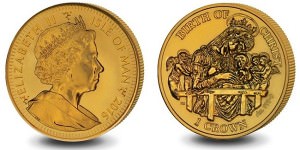 В Англии вышла золотая монета в честь Донателло