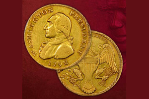 В США продана золотая монета за 1,74$ млн.