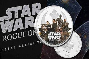 Вышла серебряная монета "Звёздные войны: изгой один"
